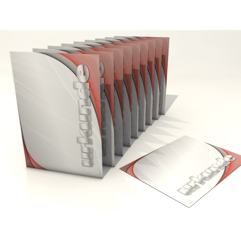 Certificate Paper Chrome 10 Sheets of A4 190 g/m². Certificate