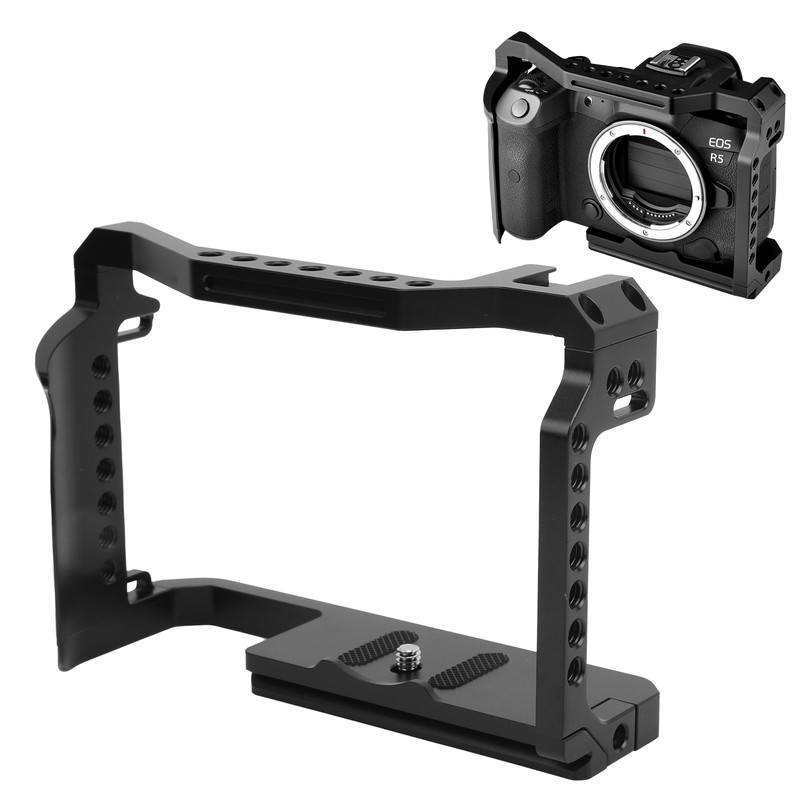YELANGU Full Metal Camera Cage Accessory with Wrench for Canon