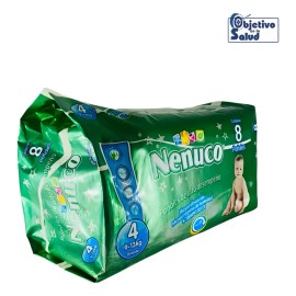 Pañal Nenuco Grande Para Bebé 9-13 Kg Etapa 4