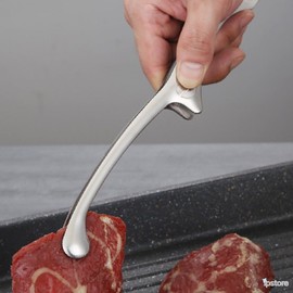 좋은가게 조리용집게 튀김집게 라운드 요리핀셋 집게 Good Store Cooking Tongs Frying Tongs Round Cooking Tweezers Tongs