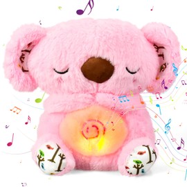 Koala Anxiety Bear for Babies Sensory Toy 6 to 12 Months Anxiety Bear Breathing Koala for 1-6 Year Old Toddler Breathing Teddy Bear for Anxiety Gifts for Newborn Baby Infants Girls Boys Age 1 2 3 4 5