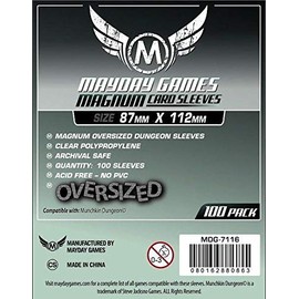 Mayday Games Magnum Oversized Dungeon Sleeves