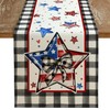 ARKENY 4th of July Memorial Day Table Runner 13x120 Inches,