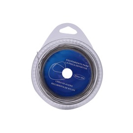 Fishing Line Wire Leader, Stainless Steel Trace Lure 10 Meter with 12Pcs Crimps Sleeves(30 lbs)