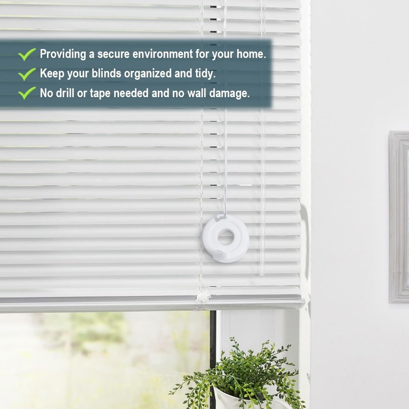 Lenink Blind Cord Winder, Window Blinds String Holder Cord Blind