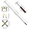 Yesmin Retractable Billiard Cue Bridge Kit With 3 Pcs Brass