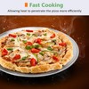 Kevenal Stainless Steel Pizza Pans 12 inch, Pizza-Pan for Oven,