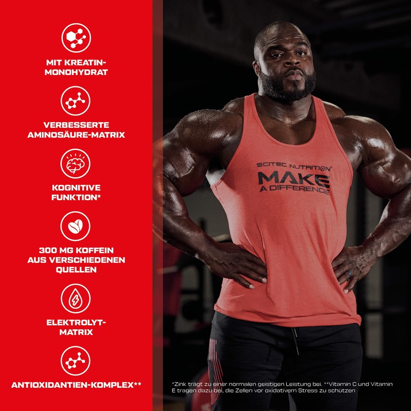Scitec Nutrition Hot Blood Hardcore Beverage Powder Pre Training with