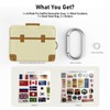 AirPods Pro 2 Case Cover, KOREDA Funny Suitcase Design Case