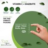 Fairvital | Vitamin C 1000mg - hochdosiert und mit Hagebutten