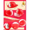 2 Pcs Kids Fire Hat Red Firefighter Hat Plastic Fireman