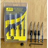 JNB Pro Countersink Drill Bit Set – 8 Tapered Countersink
