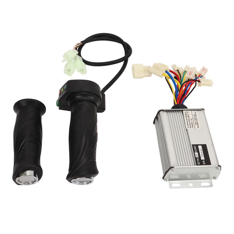 48V 1000W Brushed Controller and Throttle Grip For Electrical Scooter