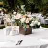 Suzile 24 Set Wooden Planter Box Square Wood Flower 4