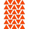 Klein_Kreations "Triangles Wall Décor Vinyl Decal, Orange