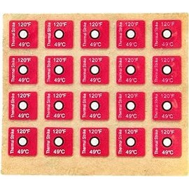 Bed Bug ThermalDot - Lethal Temperature Indicators - Works with All Bed Bug Heaters - Verify Temperatures in Home Treatments