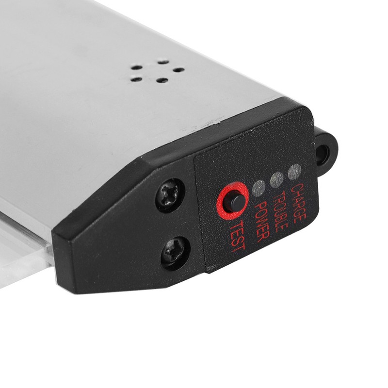 AC220V 3W LED PMMA 350x180mm/13.78x7.09in Emergency Exit Safety Indicator Light