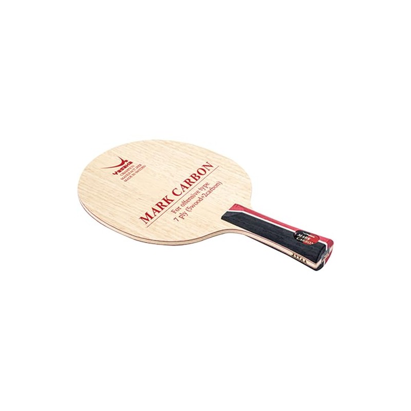 YASAKA YR183 Table Tennis Racket, Mark Carbon Shakehand, For Attacks,