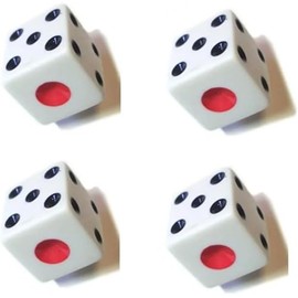 Tavla Zarı 10 mm - Tavla Cube - Backgammon Cube - Tavla Zari 10 mm - Small Dice - Tavli - Nardi - Tavola Reale (1 Set)