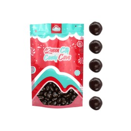 Chocolate Covered Fruit, Dark Chocolate Covered Cranberries by Queen City Candy Cave- Bulk Candy- An Indulgent, Antioxidant Rich, Gourmet Treat (1 Lb)