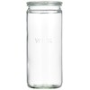 Marks International WE-908 WECK Glass Storage Container STRAIGHT 33.8 fl