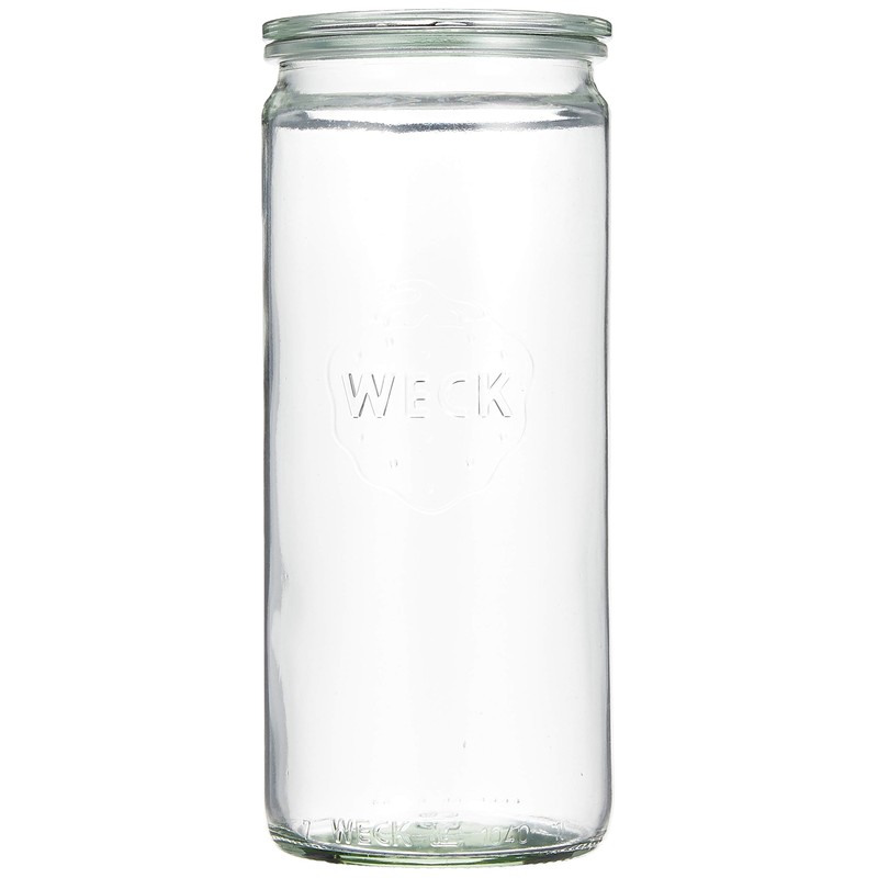 Marks International WE-908 WECK Glass Storage Container STRAIGHT 33.8 fl