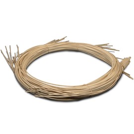 Paddy Rohr™ Wicker 2 mm 500 g Highest Quality Blue Ribbon Basket Weaving with Pedig Tube Stakes Made of Rattan Braided Material Thread Pedal Alternative Wicker for Braiding Basket Crafts with Pedding