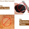 sourcing map Precut Walker Tennis Balls, 4Pcs - Tennis Balls