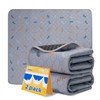 Sunheir Washable Pee Pads for Dogs - 2-Pack Thick Heavy-Absorbency