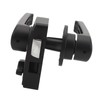 RV Toilet Bathroom Door Latch Matte Black Handle Lock Privacy