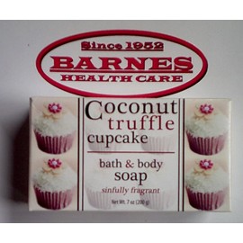COCONUT TRUFFLE CUPCAKE BATH AND BODY SOAP (7 OZ)