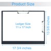 Acocony 11x17 clipboard Double Clip Extra Large Clipboard Low Profile