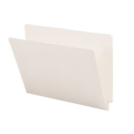 Smead End Tab File Folder, Straight-Cut Tab, Letter Size, Ivory, 100 per Box (24506)