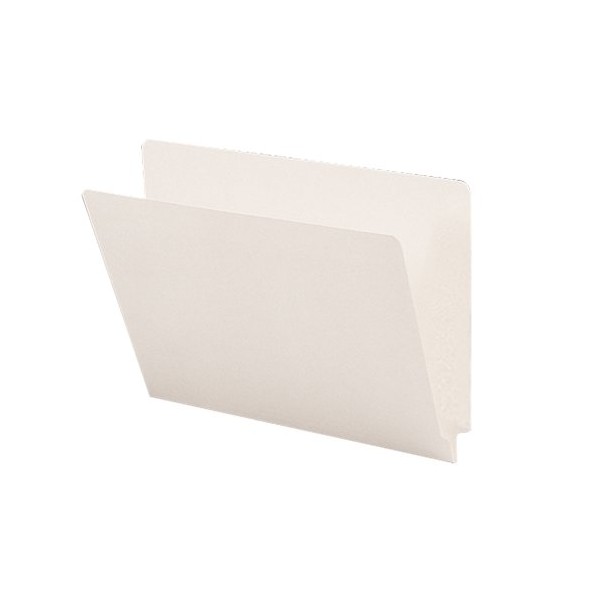 Smead End Tab File Folder, Straight-Cut Tab, Letter Size, Ivory,