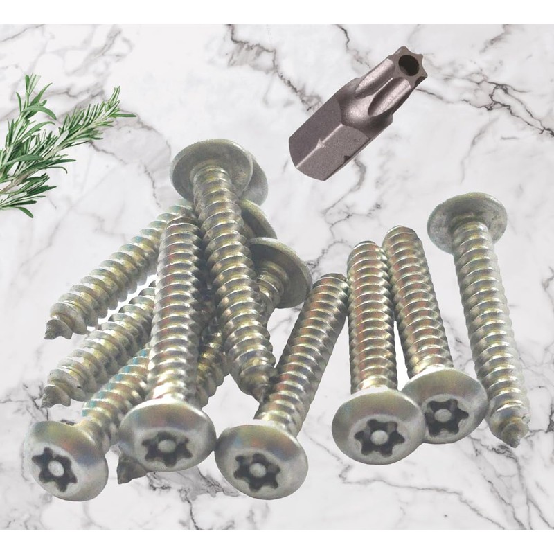 4.2mm x 32mm Button Head Security Screws Stainless Steel Sheet