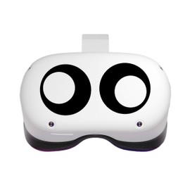 Crazy Googly Eyes Funny Vinyl Decal Fits: Oculus Quest/Rift PSVR Headset