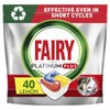 Fairy Platinum Plus Complete Dishwasher Tablets, 40 Tablets, Lemon, With