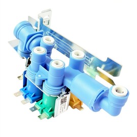 242253002 242102201 Refrigerator Ice Maker Water Inlet Valve Fit for frigidaire electrolux kenmore crosley, Replac 2689640, AP5669874, PS7321353, EAP7321353 Fits Model CFD DGH E23
