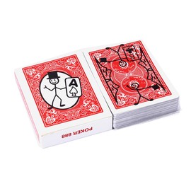 Enjoyer Magic Cartoon Cardtoon Deck Magic Tricks Playing Card Gimmick Toon Animation Prediction ,Funny Magic Props Beginers Magic Cards