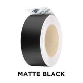 EZAUTO WRAP 4 inches x 25 Feet Matte Black 3M 2080 Vinyl Wrap Kit for Black Out Chrome Delete Window Trim Door Trim with Tool Kit