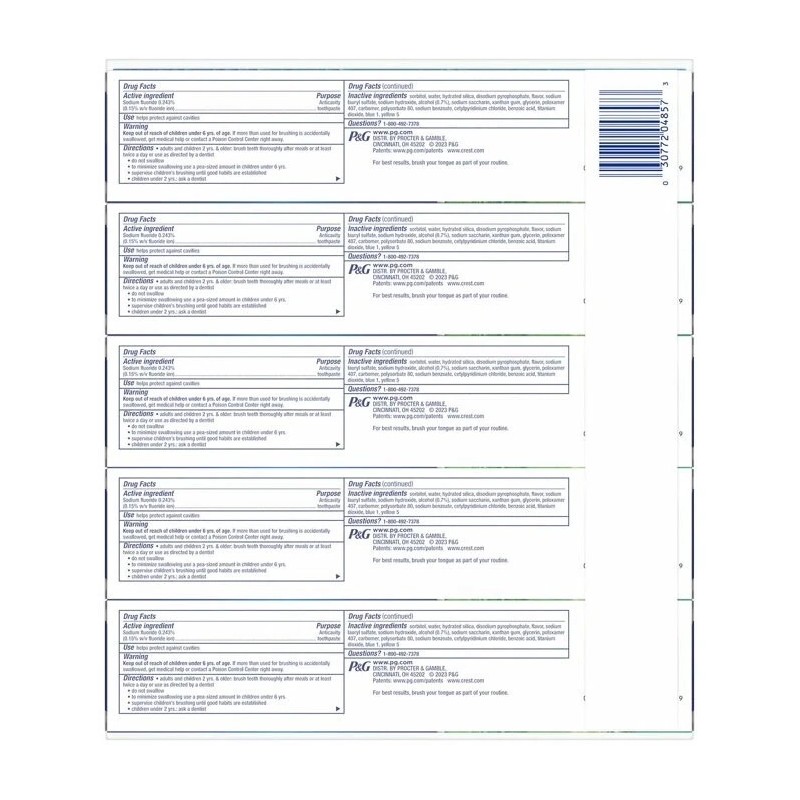 Crest Complete + Scope Outlast Ultra Toothpaste 6.3 oz, 5