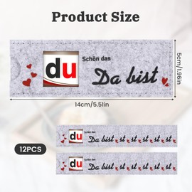 12 Stück Schön Dass Du Da Bist Schokolade Säcke Hochzeit Gastgeschenke Hochzeit Gastgeschenk Konfirmation Gastgeschenke Kommunion Geburtstag Taufe Jugendweihe Taufgeschenke für Duplo Geschenk Gäste