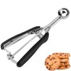 JUNADAEL J Mini cuchara para galletas, extra pequeña de 1/3