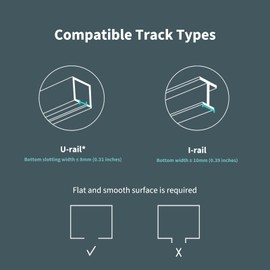 Aqara Smart Curtain Motor E1(Track Version, 1 Pack), Requires AQARA Zigbee 3.0 HUB, Electric Curtain Driver for Remote Control and Home Automation, Support HomeKit, Alexa, Google Assistant and IFTTT