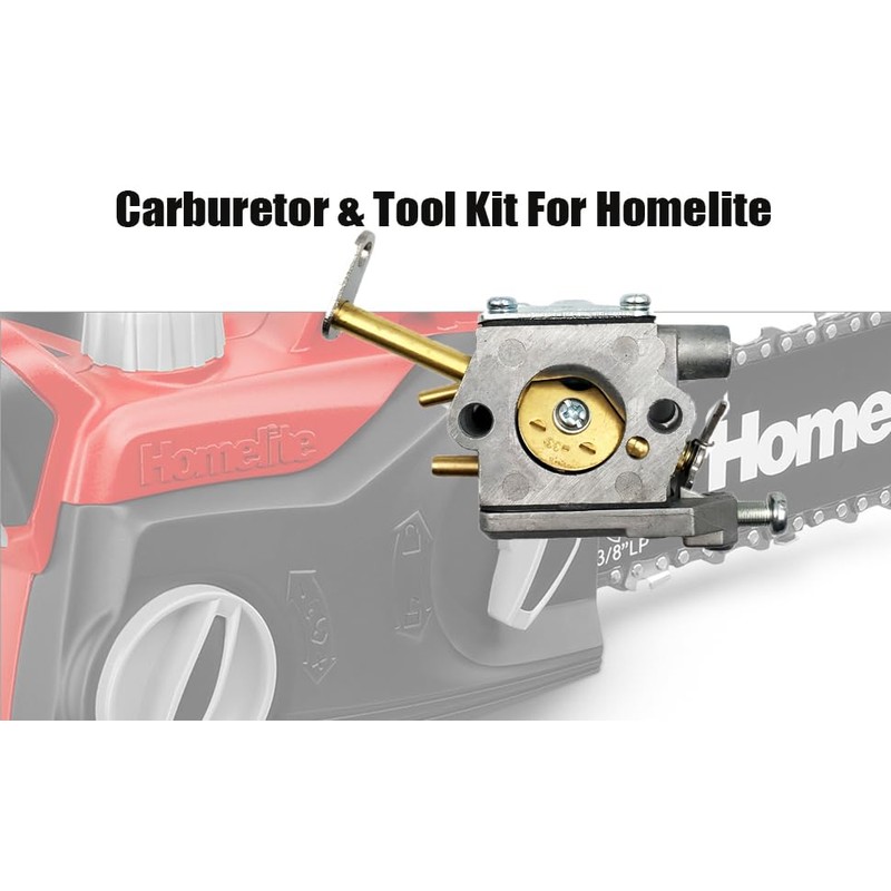 LIZAPUS Carburetor Carb & Tool Kit Compatible with Homelite 33cc