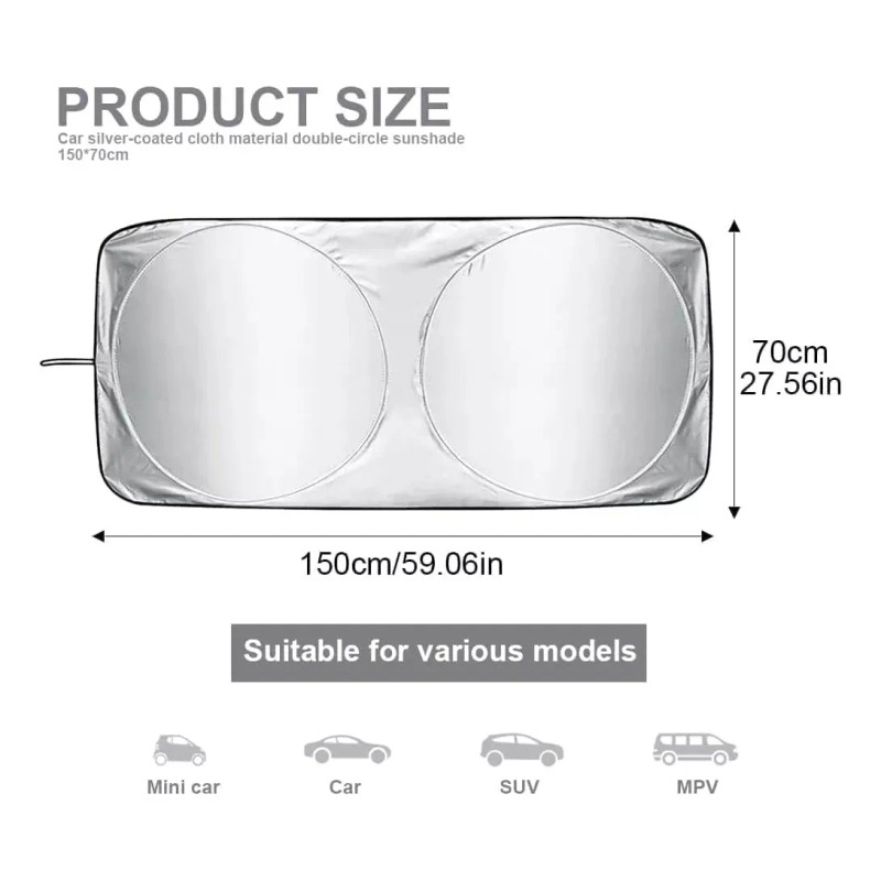 Protector Parabrisas Cubresol Parasol Vw Jetta A4 2.0l 2015
