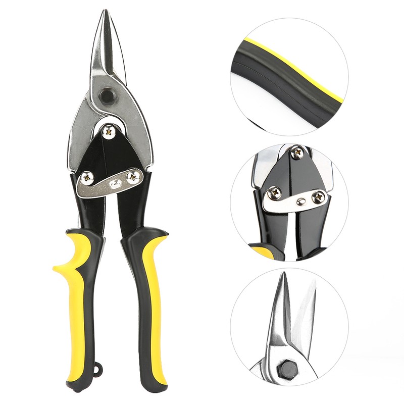 Aviation Snip Straight Cut Aviation Tin Cutting Shears for Metal