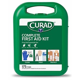 Curad Complete Kit In Hard Case, 175 Count
