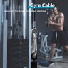 LFJ Replacement Gym Cable with Stopper Ball Fitness Pulley Cable