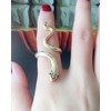 choice of all Bendable Snake Necklace Gold Snake Jewelry for